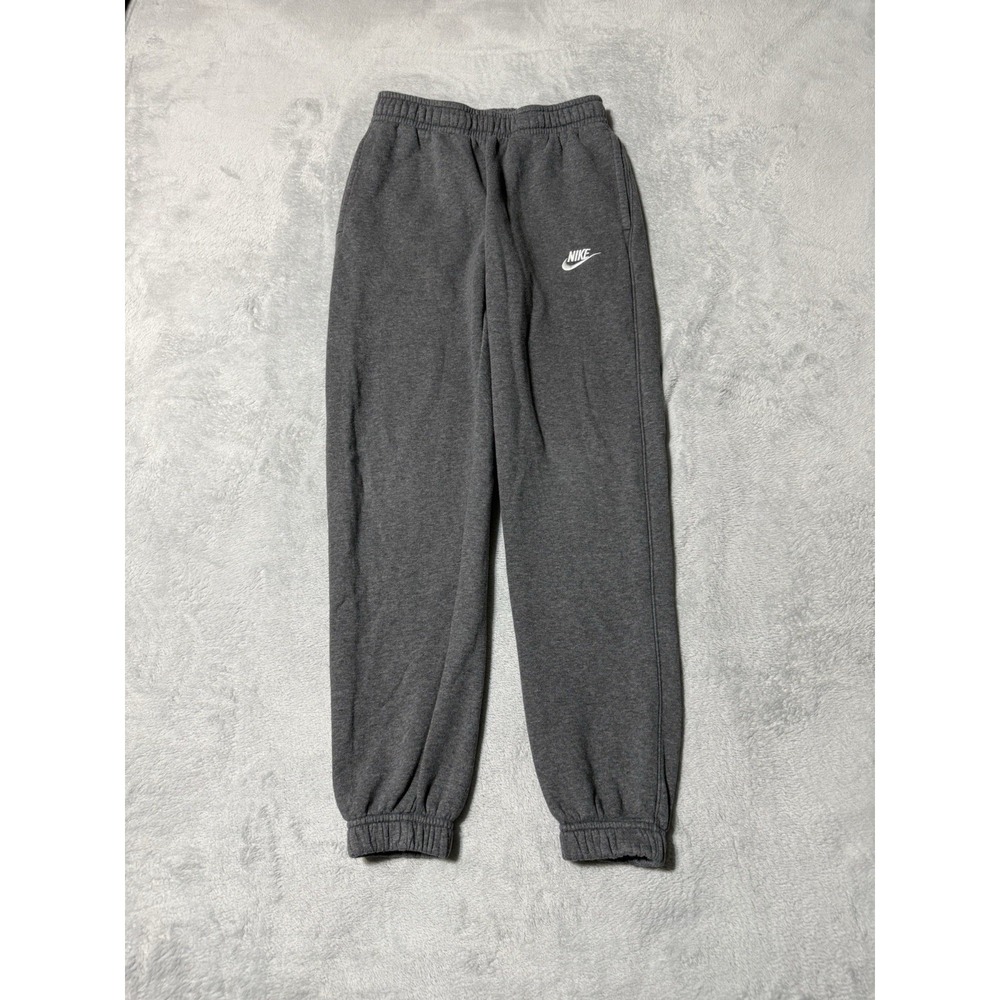 Nike Pants Mens XS Gray Sportswear Club Fleece Joggers Sweatpants BV2737